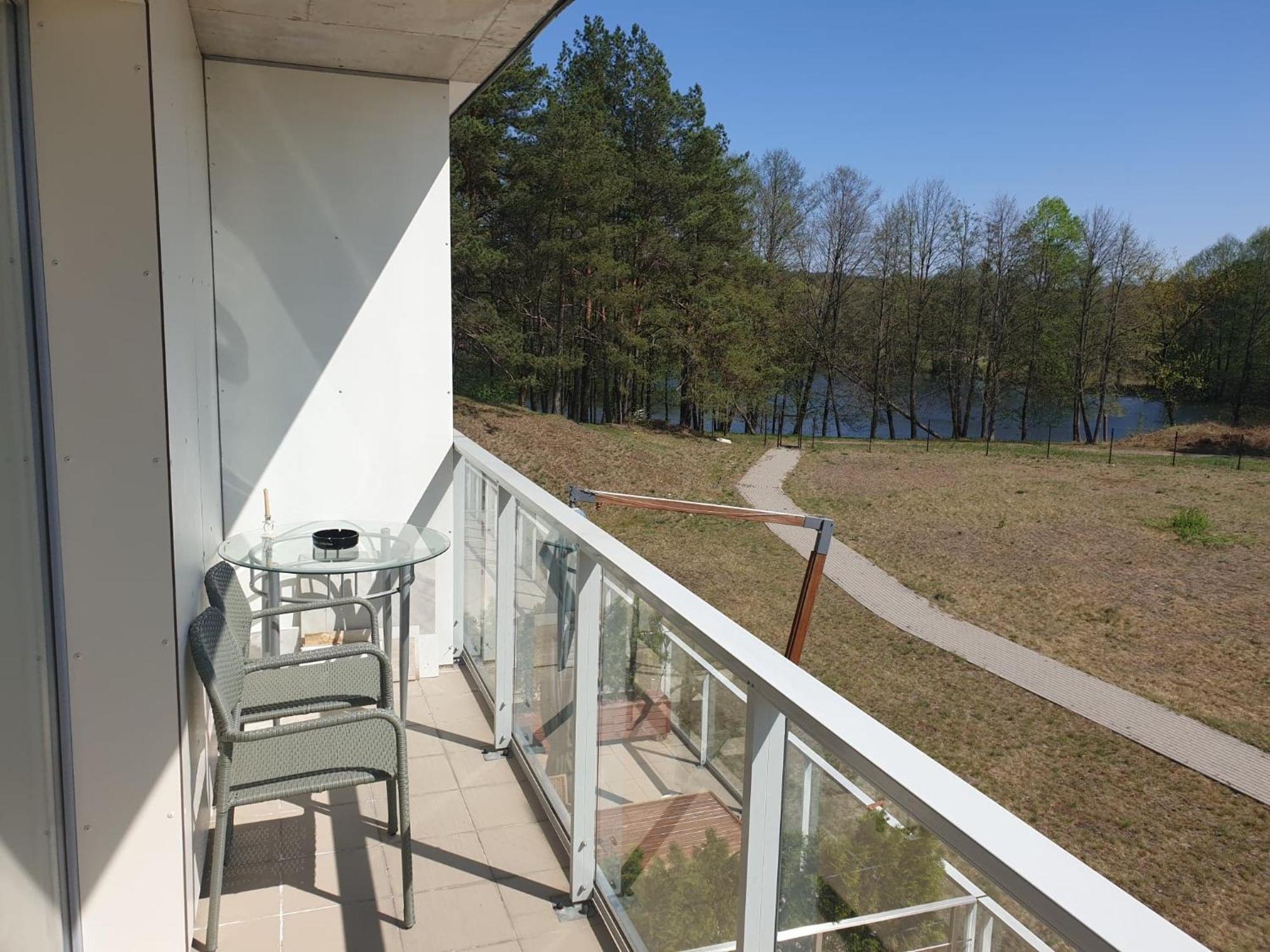 Garden Studio By The Lake With Air-Con And Infrasauna Druskininkai Exteriér fotografie